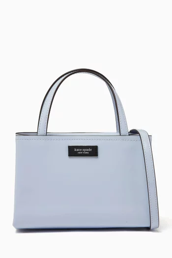 Mini Icon Handbag in Leather