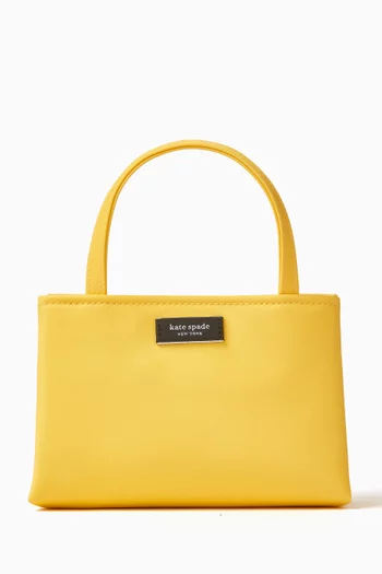 Mini Icon Handbag in Leather