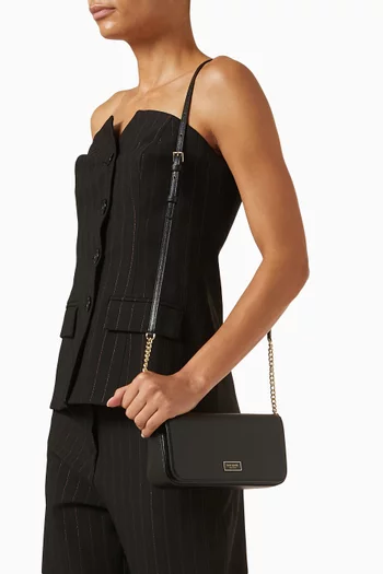 حقيبة صغيرة سيرينا بسلسلة جلد