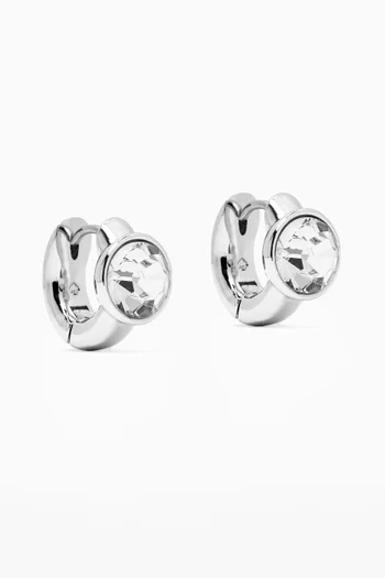 Round Huggie Earrings