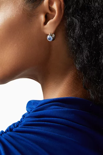 Round Huggie Earrings