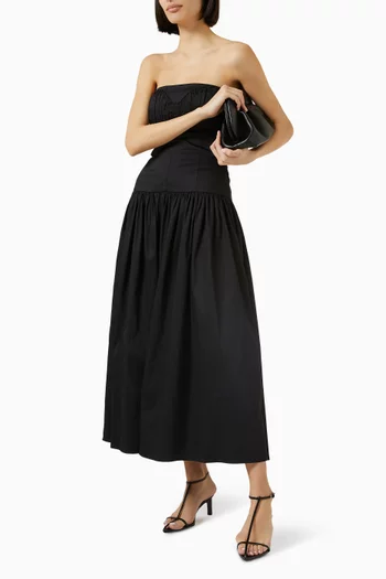 Lauryn Midi Dress in Cotton