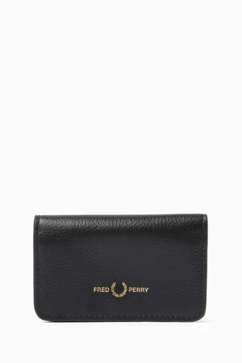 Card Holder in Burnished Leather