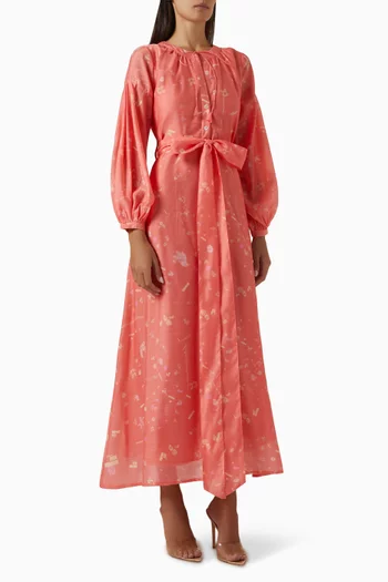 Heath Belted Maxi Dress