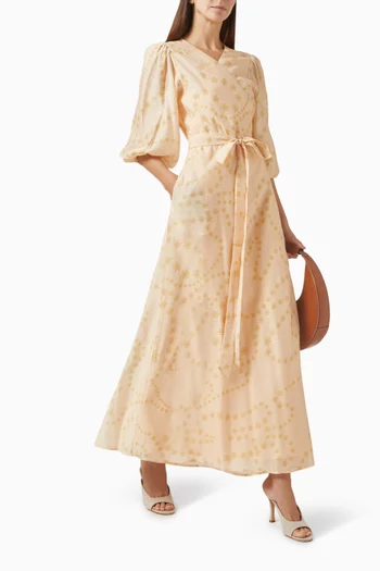 Anemone Printed Maxi Dress