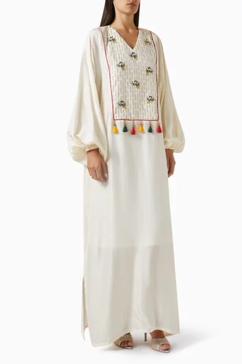 Gardenia Embellished Maxi Dress