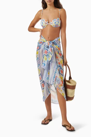 Santorini Sarong in LENZING™ Viscose