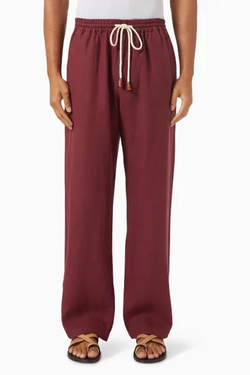 Jules Wide-leg Pants in Linen