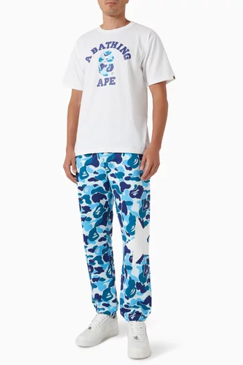 ABC Camo College T-shirt in Cotton