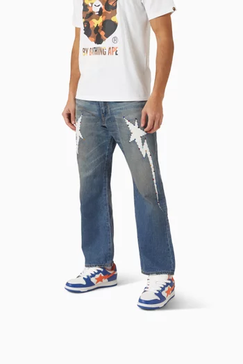 SK8 STA #1 Sneakers in Leather