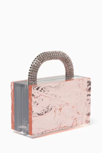 Mini Leon Top-handle Bag in Acrylic