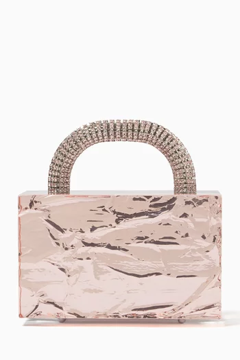 Mini Leon Top-handle Bag in Acrylic