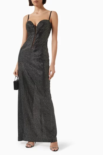 Sloppy Bustier Dress in Cotton