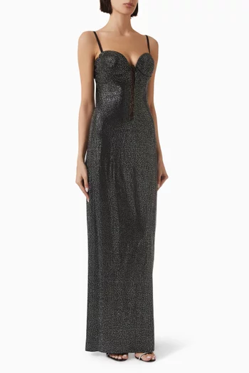 Sloppy Bustier Dress in Cotton