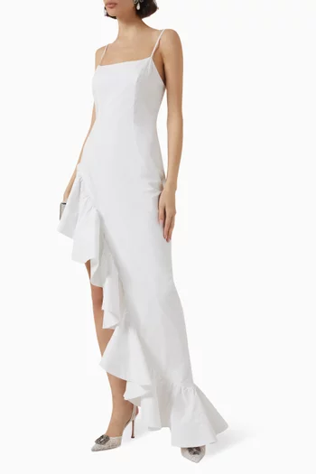 Ruffled Maxi Dress