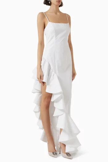 Ruffled Maxi Dress