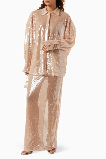 Sequin-embellished Shirt