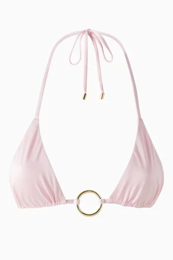 Isle Hoop Halter Bikini Top