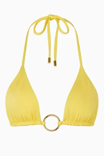Isle Hoop Halter Bikini Top