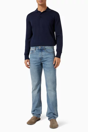 Classic Fit Jeans in Denim