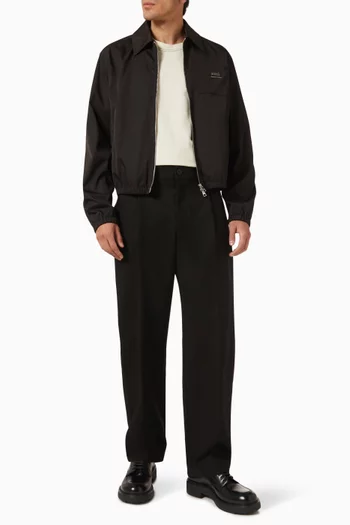 Logo-hardware Zip Jacket