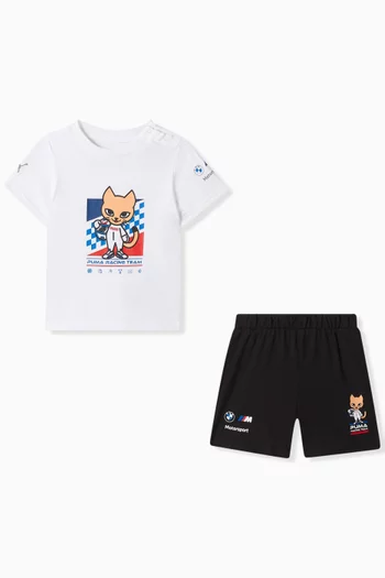 BMW Motorsport T-shirt & Shorts Set