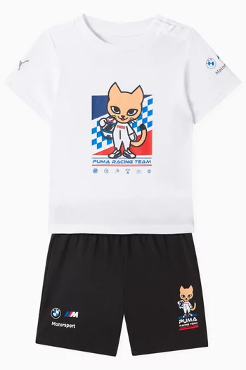 BMW Motorsport T-shirt & Shorts Set