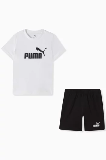Essentials No.1 T-shirt & Shorts Set in Cotton