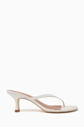 Freja Thong 60 Sandals in Leather