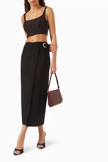 Rhea Crop Corset Tank Top