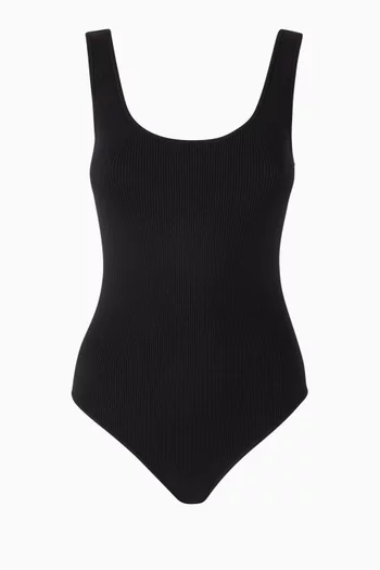 Delaney Rib Bodysuit in Rayon-blend