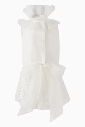 Bow Midi Skirt
