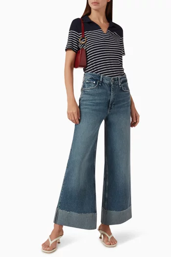 Sofie Ankle Wide-leg Jeans