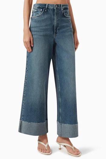 Sofie Ankle Wide-leg Jeans