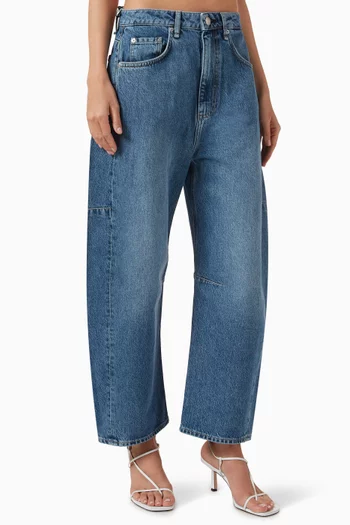Charlie High-Rise Barrel Jeans