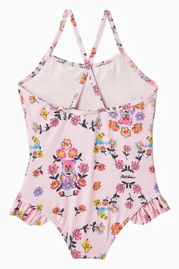Floral One-piece Swimsuit