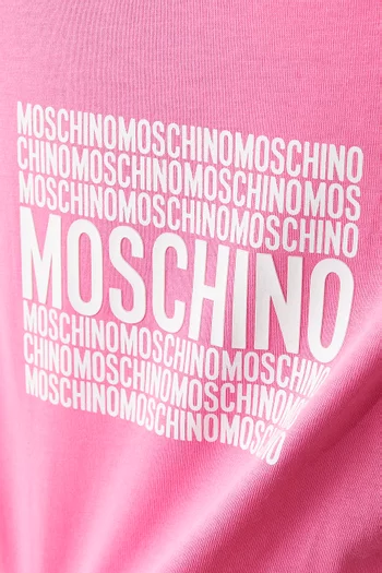 Logo T-shirt in Cotton Jersey