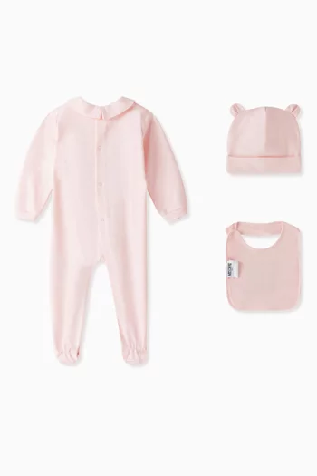 3-piece Sleepsuit Gift Set in Cotton