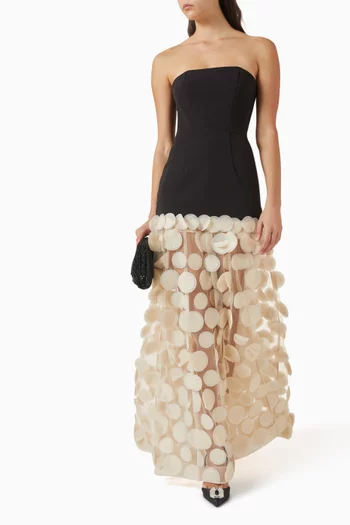 فستان سهرة هاربر بتنورة تول