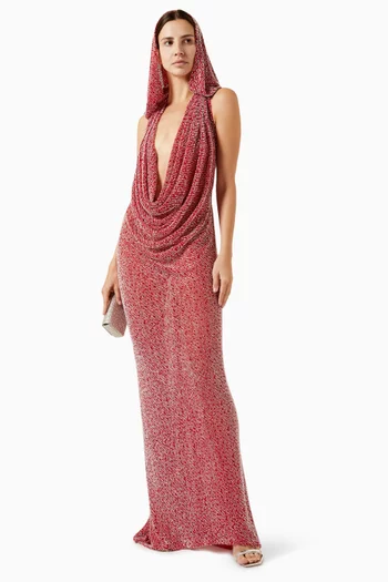 Amalia Hooded Gown