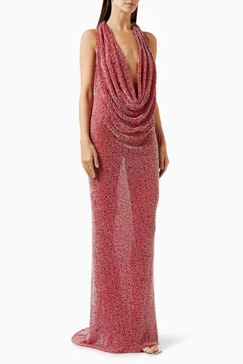 Amalia Hooded Gown