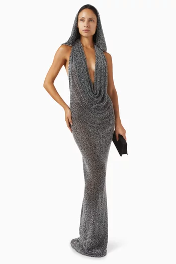 Amalia Rhinestone Gown