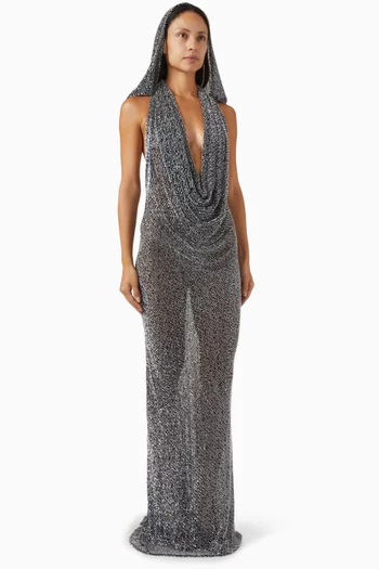 Amalia Rhinestone Gown