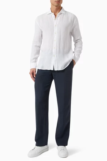 Slim-fit Shirt in Linen