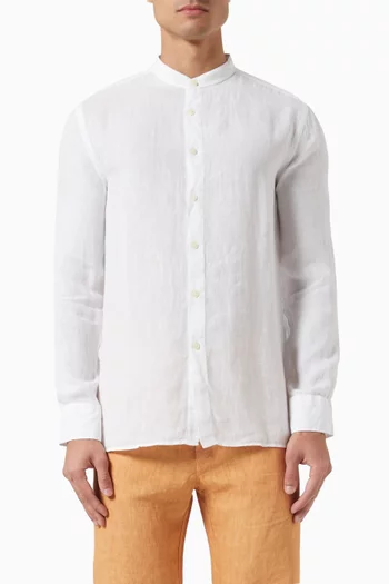 Slim-fit Shirt in Linen