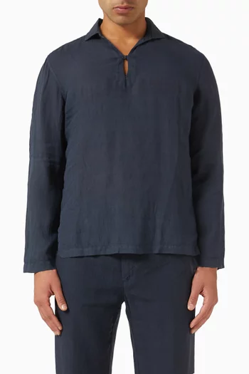 Relaxed Fit Shirt in Linen