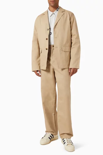 Hewitt Suit Jacket in Cotton & Linen