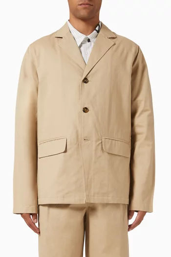 Hewitt Suit Jacket in Cotton & Linen