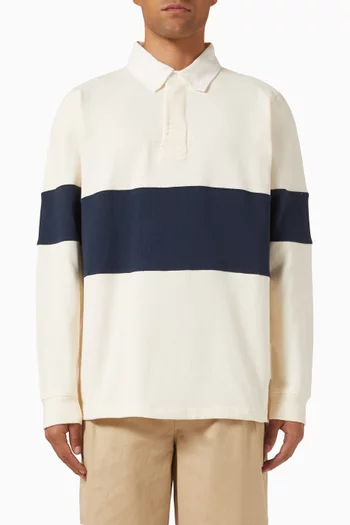 Rugby Polo Shirt in Cotton