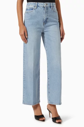 The Wide Jeans in Denim